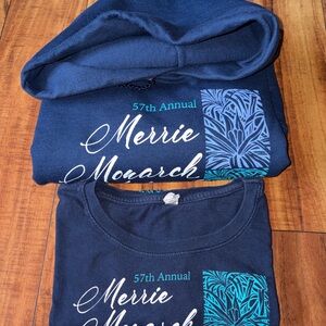2020 Merrie Monarch Hoodie and T-Shirt Set